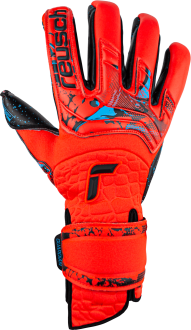 Reusch Attrakt Fusion Guardian AdaptiveFlex 5370985 3333 black red front